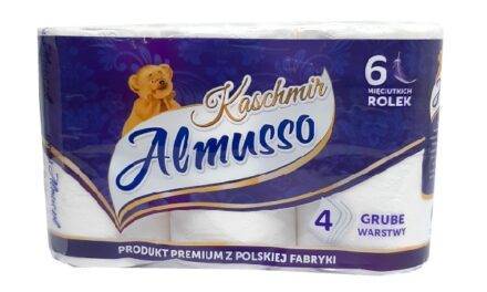 Papier toaletowy ALMUSSO KASCHMIR A’6*5/48 wor