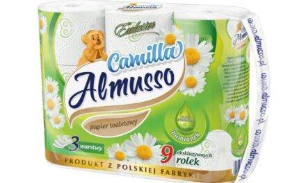 Papier toaletowy ALMUSSO CAMILLA 3 warst A’9*7/32 wor